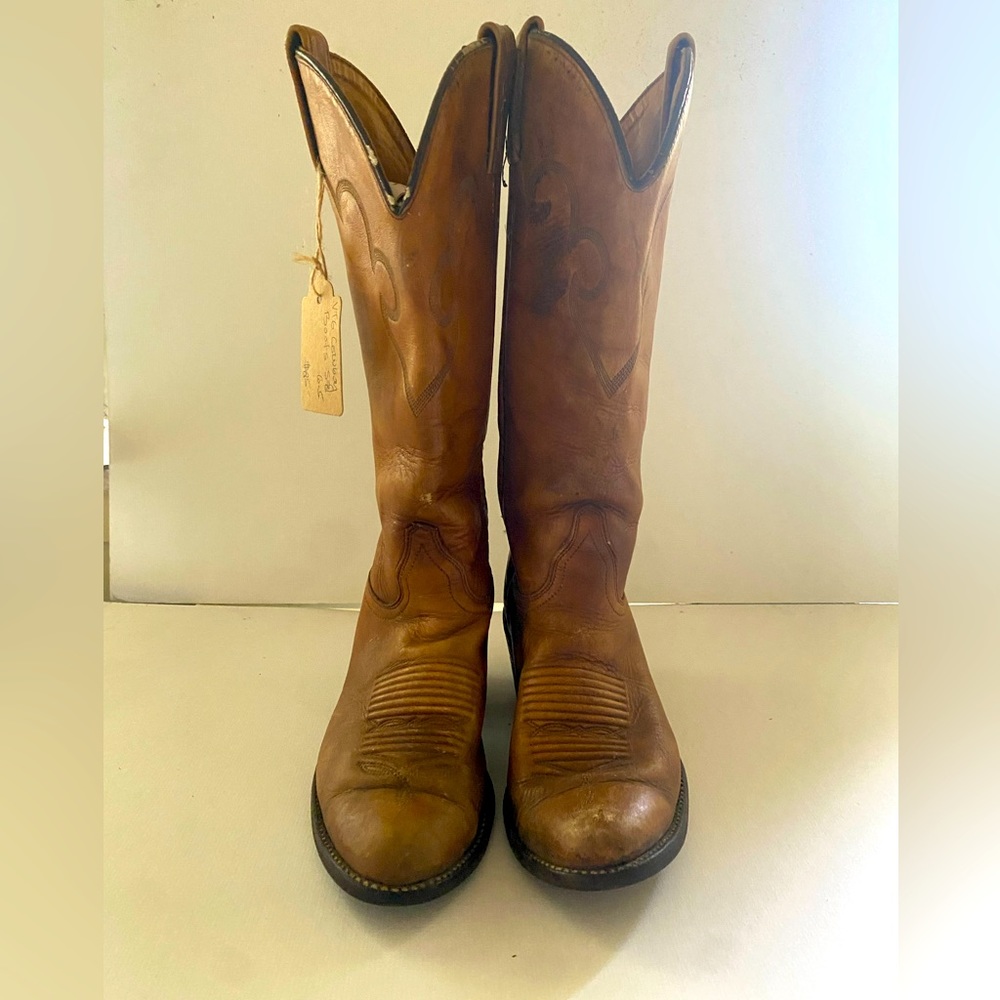 Vintage Cowboy boots womens size 6.5 J. Chisholm